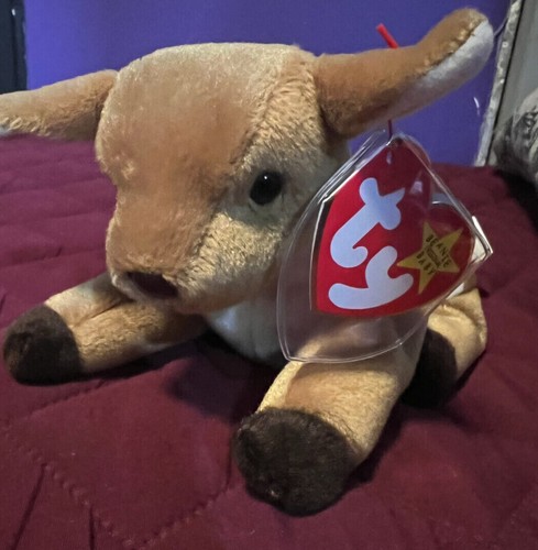 Ty Beanie Baby Whisper the Deer WITH ERRORS – 1997/1998- Rare! Retired! - Picture 11 of 13