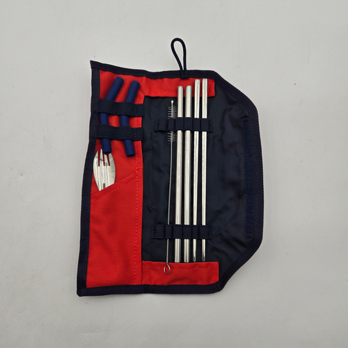 United By Blue Utensil Kit w/ Travel Pouch: Camp, Work, Picnic, Spork - Picture 17 of 18