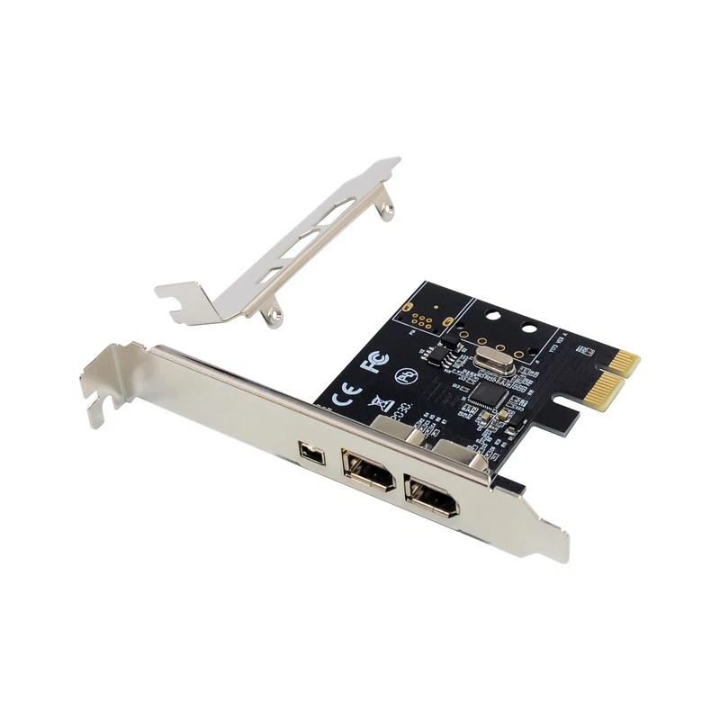 PCI Express 3 Ports 1394A Firewire Expansion Card VIA VT6315 Chipset - Image 2 of 4