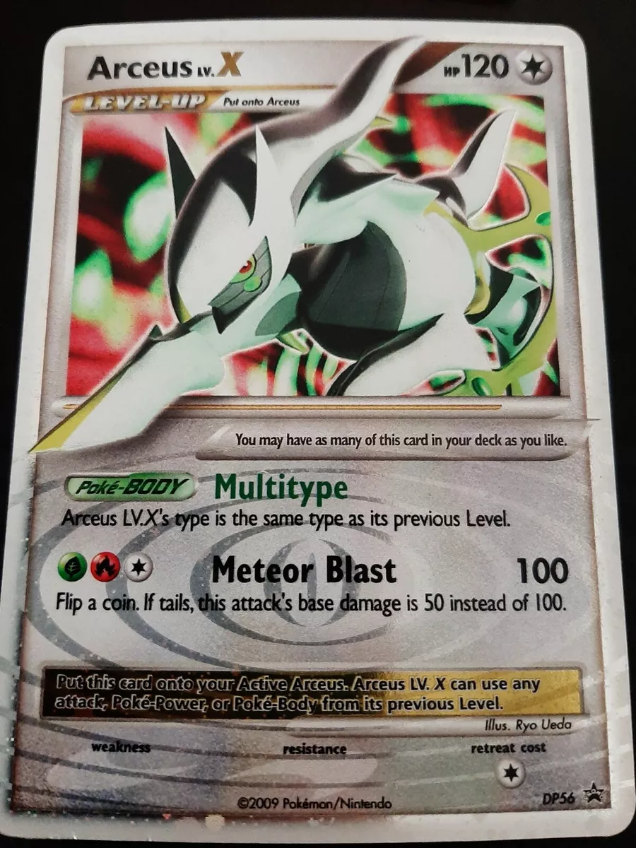 Pokemon Platinum Arceus Lv. X DP53 Promo Card : : Toys