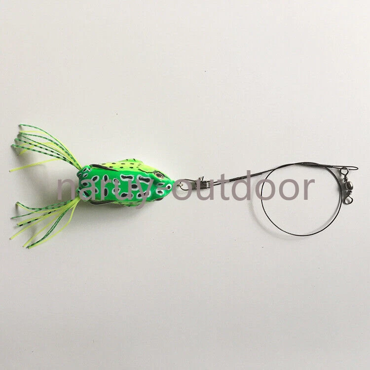 Líderes de línea de pesca 100 piezas de alambre de acero inoxidable con giro a presión de 10-30 cm Foto 4 de 4