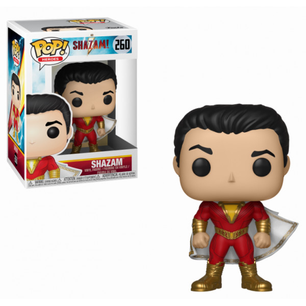 36805 Funko Pop! ¡Shazam! - Figura Shazam + Caja Pet Protectora