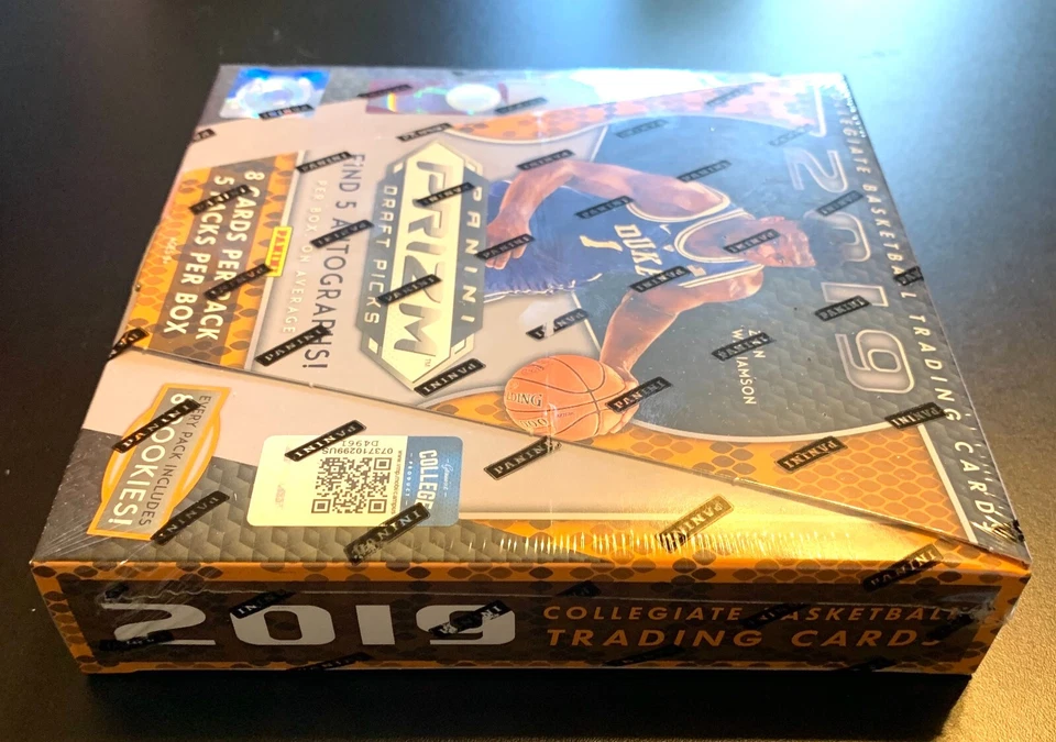 Caja de pasatiempos de baloncesto Panini Prizm Draft Picks 2019 - 5 autógrafos garantizados Foto 3 de 4