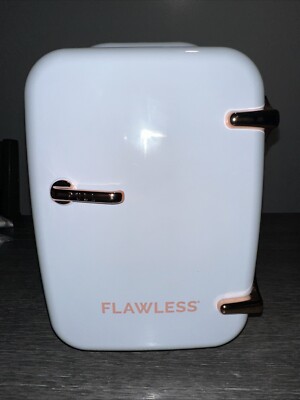Finishing Touch Flawless Skincare Beauty Mini Fridge Refrigerator White