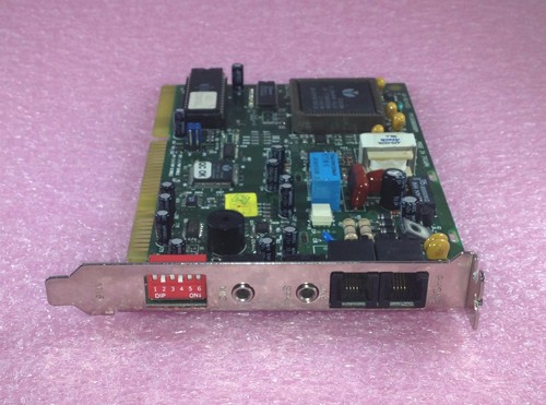 WISECOM WS-5614JS3 / PM1560008004 / M56VI-WRP 16-BIT ISA 56Kbps VOICE FAX MODEM - Picture 6 of 6