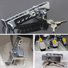 Alloy Steel Anti-Theft Security Device Car Suv Clutch Brake Accelerator Rod Lock