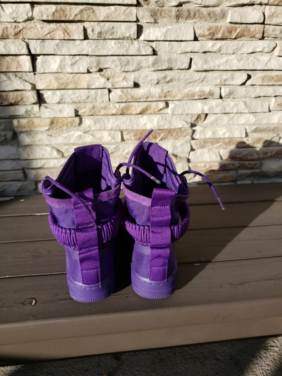 Nike SF Air Force 1 High Court Purple 884024-500 Shoes Size