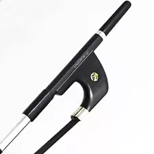German Model Carbon Fiber Double Bass Bow Black Horsehair 70cm 1/4 Size