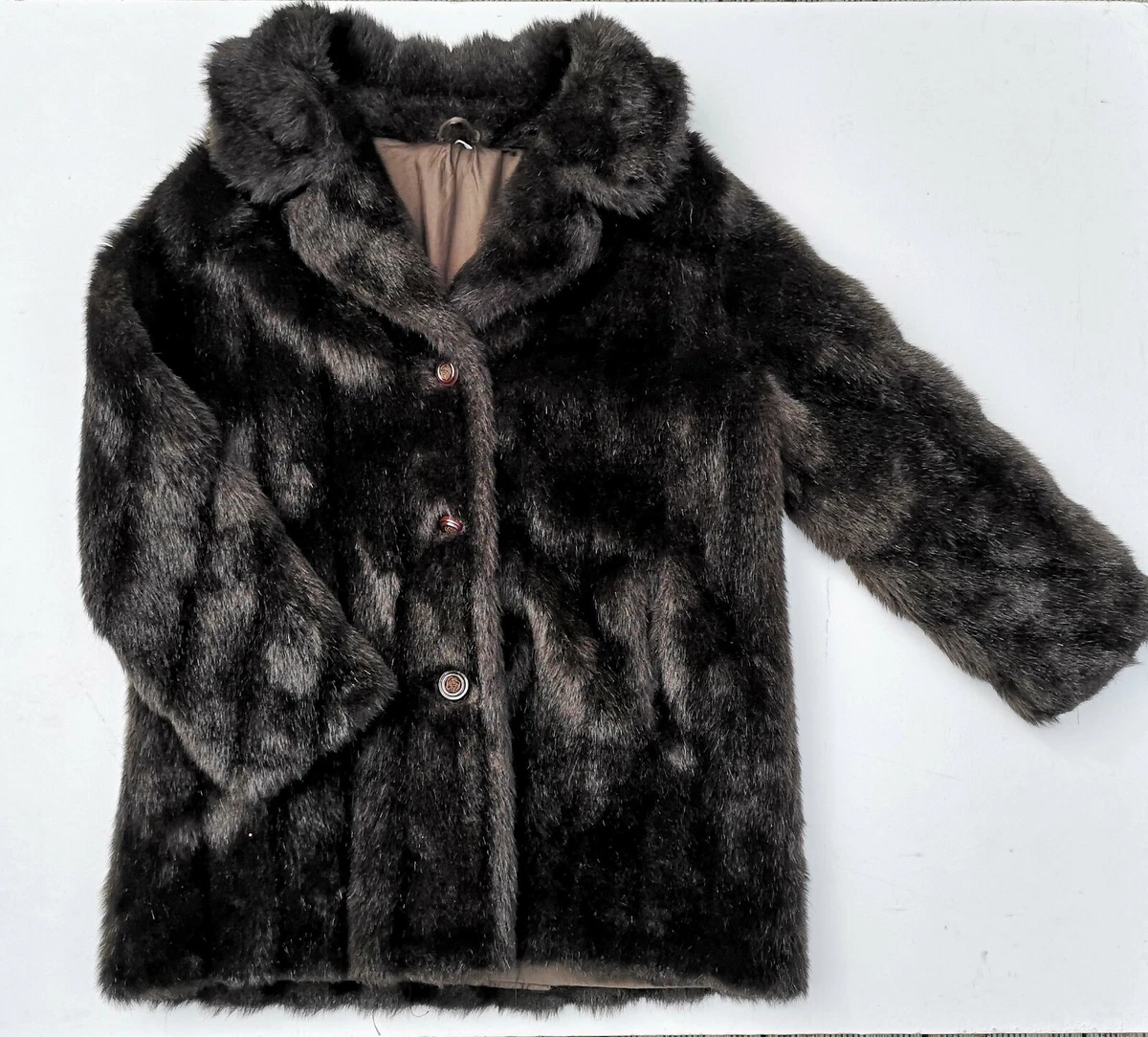 70s faux fur coat cheap