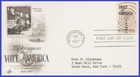 USA5 #1329 ADDR ARTCRAFT FDC   Voice of America