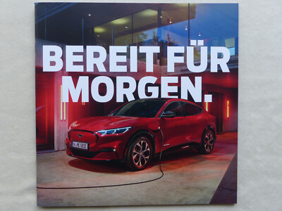 Ford E-Auto Hybrid Programm 2022 Mustang Mach-E Fiesta Focus - Prospekt 06.2021