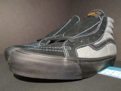 2015 VANS OG SK8-HI LX WTAPS CROC BLACK DARK GREY SUPREME BLENDS