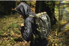 Nike Profile Printed Backpack Camo Olive Canvas Black New BA6379-395 MSRP 125