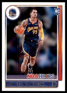 2021-22 Hoops Juan Toscano-Anderson RC Golden State Warriors #248