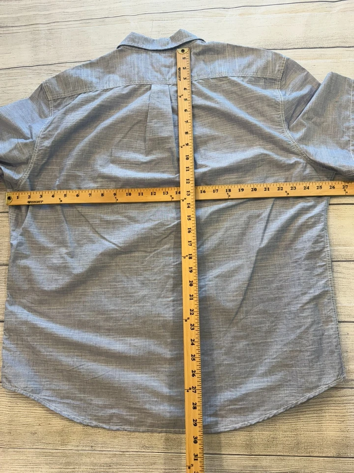 U.S. Polo Assn. Button Down Shirt Set 2 Mens XXL Blue/Pink Summery Collared - Image 4 of 4