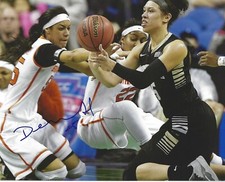 DEARICA HAMBY Signed 8.5x11 Photo Signed REPRINT Basketball WNBA Las Vegas Aces