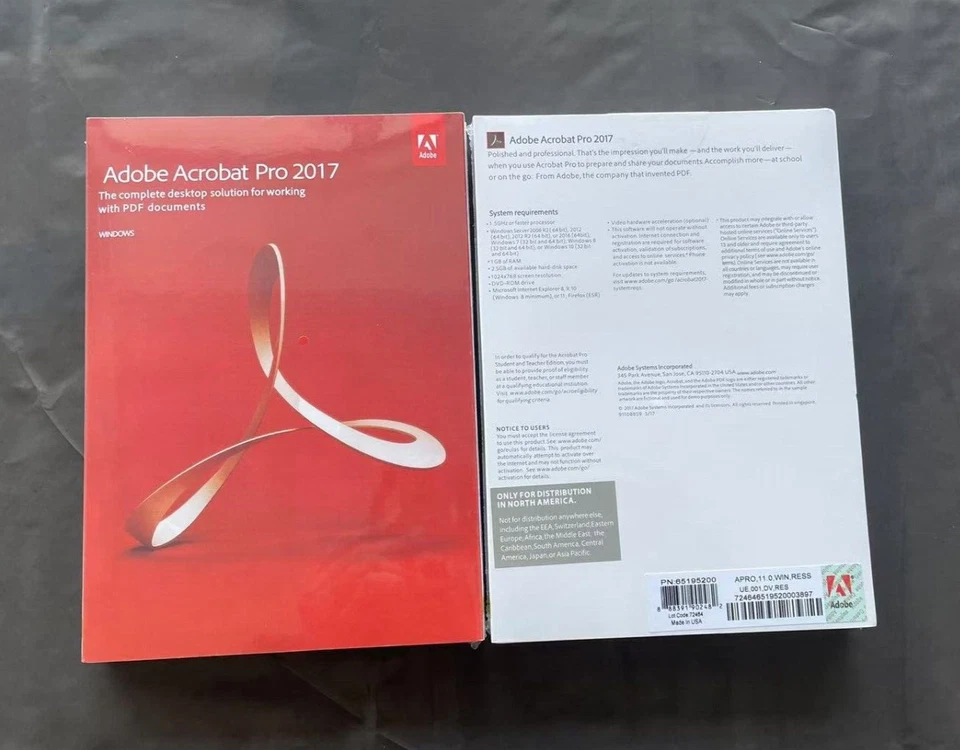 Adobe Acrobat Pro 2017 Boxed | Perpetual License | DVD for Windows - Image 3 of 4