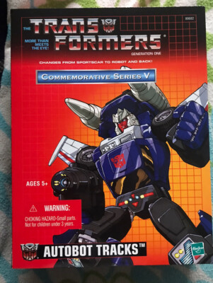 Transformers G1 Commemorative Tracks  Sealed Mint Case Fresh
