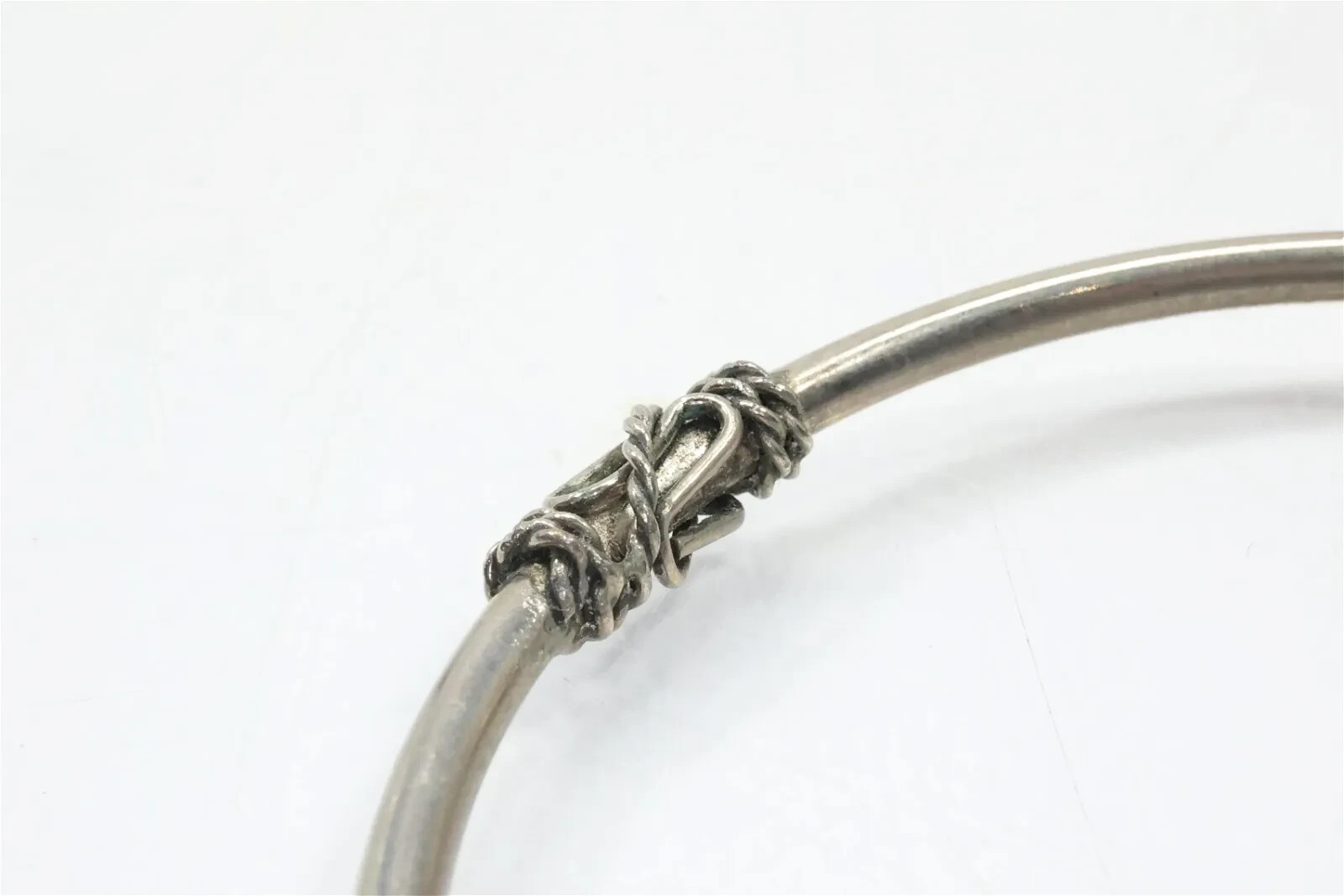 2 Vintage Solid Sterling Silver Bangle Bracelets.… - image 8