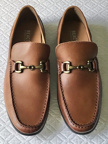Leather Loafers Cognac 211603 Size 
