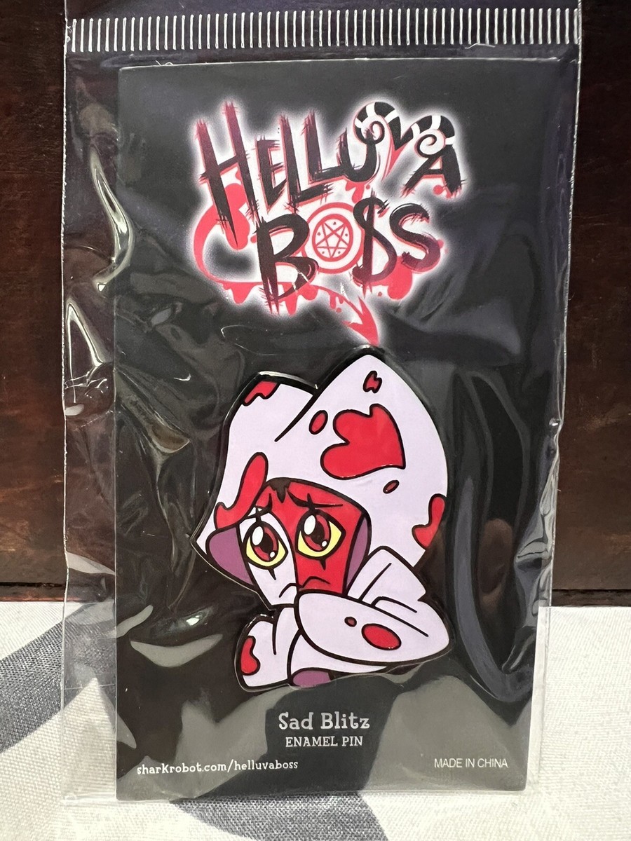 Helluva Boss: Sad Blitz Pin | eBay