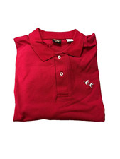NWOT 1X Red USA Made Creekwood Big and Tall Polo Shirt
