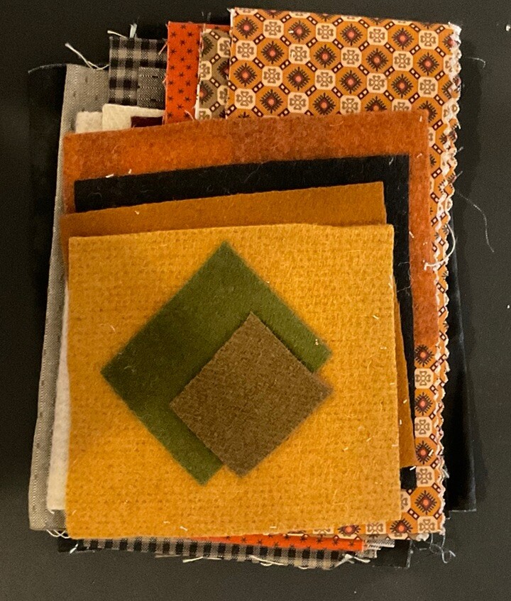 BUTTERMILK BASIN OCTOBER IN WOOL APPLIQUE KIT eBay