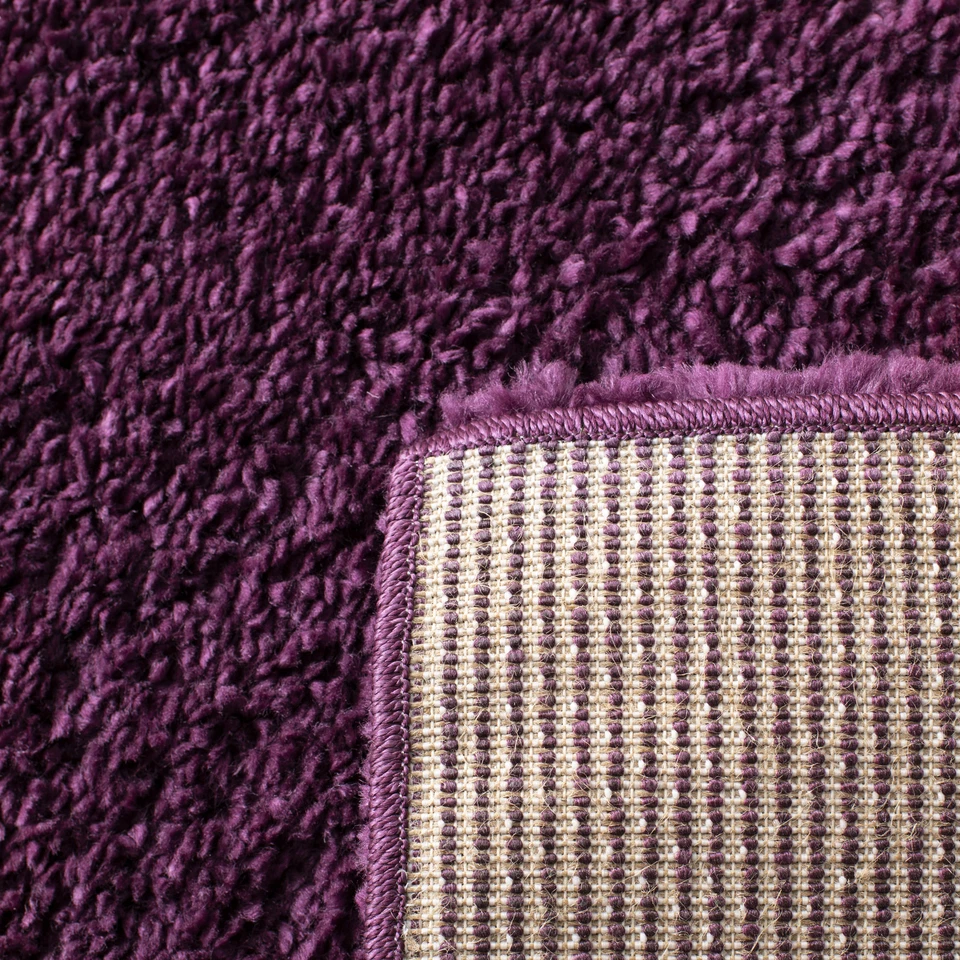 Safavieh Power Loomed August Shag Purple Area Rugs - AUG900W - Image 4 of 4