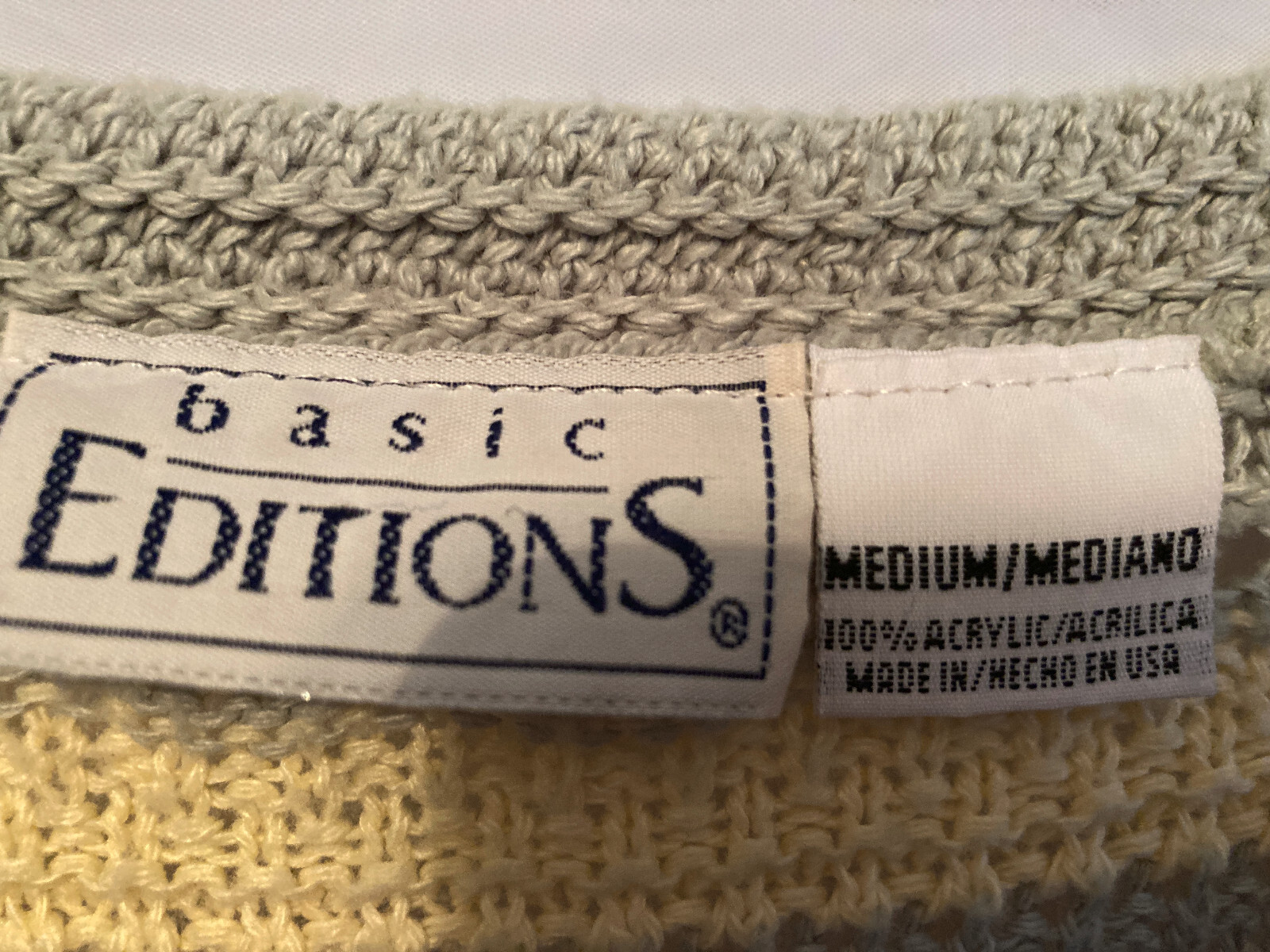 Womens Basic Edition Pullover Sweater Sweet Multi… - image 2