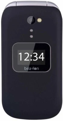 Beafon SL651a Klapphandy 6,1cm TFT-Farbdisplay Kamera OLED Außendisplay schwarz