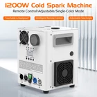 1200W Cold Spark Machine Stage Effect DMX Firework DJ Event Party Wedding