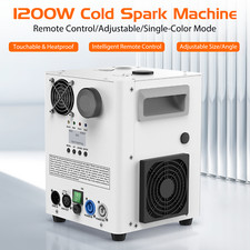 NEW Cold Spark Machine 1200W Firework Machine Stage Effect DMX for DJ Wedding