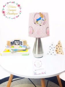 Pink Peter Rabbit Baby Children Nursery Table Lamp Night Light Touch Lamp Ebay