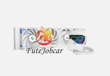 DeepCool LT720 Premium Liquid CPU Cooler 360mm High-Performance FK120 FAN White