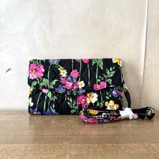 Vera Bradley Trifold Envelope Wallet in Wildflower Garden