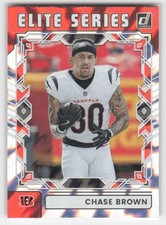 2025 Donruss #TES-CBR Chase Brown The Elite Series