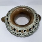 Old Tribal Benin Bronze Bracelet Bangle African Armband Jewelry Nigeria Currency