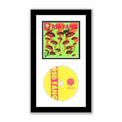 Red Fang Autographed Signed Framed CD Arrows ACOA