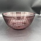 Vintage Pyrex Mauve/Purple 7403-S 2.5 L 10 Cup Ribbed Mixing Bowl