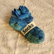 3 Pairs Bombas Ankle Socks Hex Tec Breathable Size M