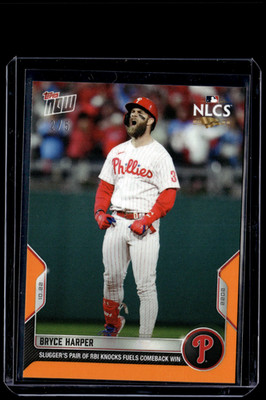 Bryce Harper - 2022 MLB Topps Now #1118 Orange 2/5 Parallel