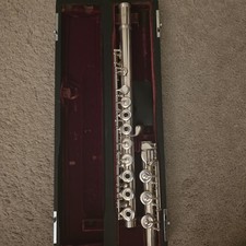 Brio B2 Gemeinhardt 33SB Silver Flute Gold Springs Open Hole NO Headjoint