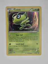 Celebi XY187 - XY Holo BLACK STAR PROMO - TOMOKAZU KOMIYA - LP+ - Pokemon TCG on eBay