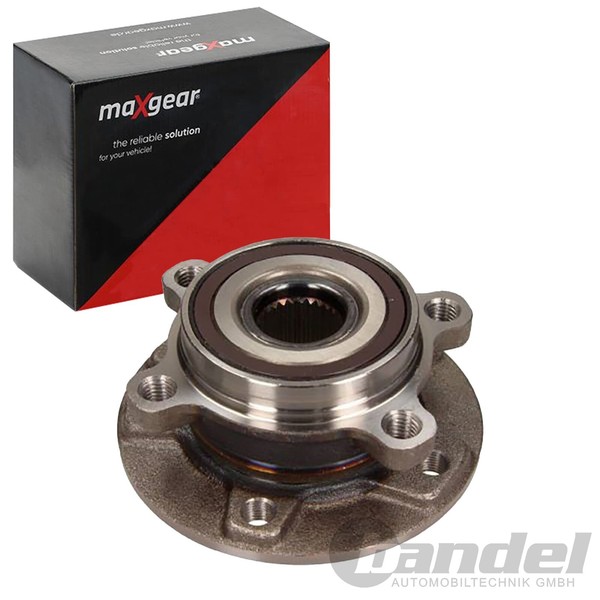 Maxgear RADLAGER-SATZ Vorderachse Hinterachse Passend FÜR Fiat 500X Jeep-image