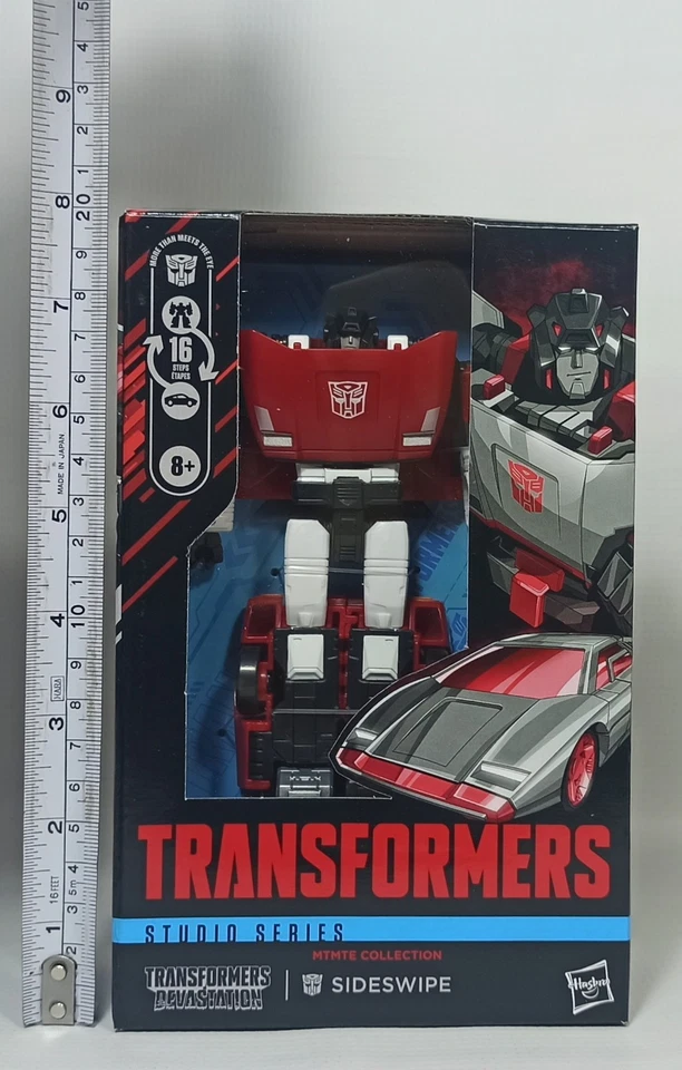 HASBRO 2025 TRANSFORMERS STUDIO SERIES DEVASTATION SIDESWIPE DELUXE CLASS MISB - Image 2 of 4