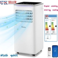 Portable Air Conditioner Conditioning Unit 9000BTU 1010W Remote Class A R290 UK