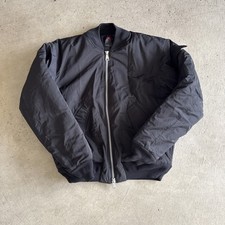 Nike Air Jordan Renegade Essentials Black Bomber Jacket FB7316-010 Mens Small
