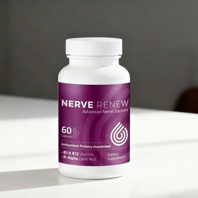 NERVE RENEW Advanced Nerve Support - with R-Alpha Lipoic Acid and Vitamin B