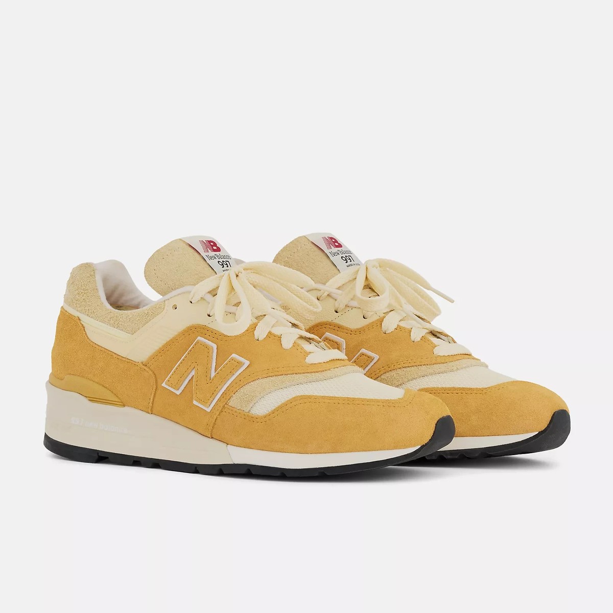 New Balance Made in USA 997 U997AC Dried Apricot Calcium White