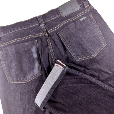 Fidelity Impala Jeans Men 36x34 Selvedge Denim Indigo Town Rinse Straight USA